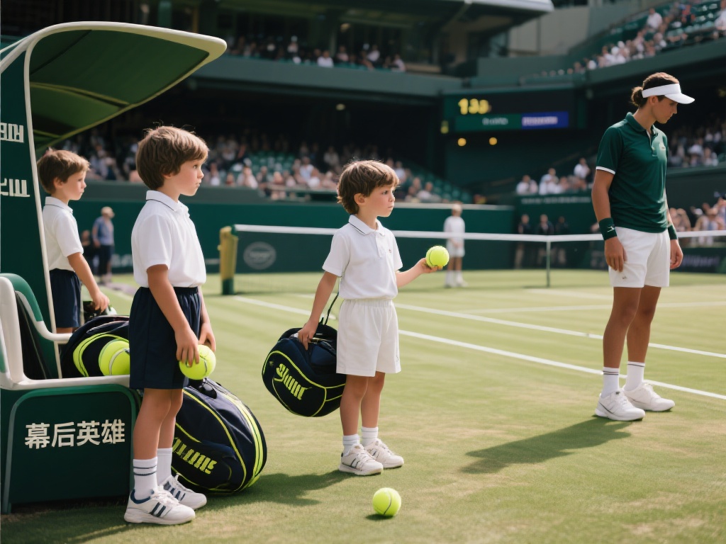 小球童的大作用:绿茵场上的关键助力 在体育场上,无论是在网球比赛还是足球赛里